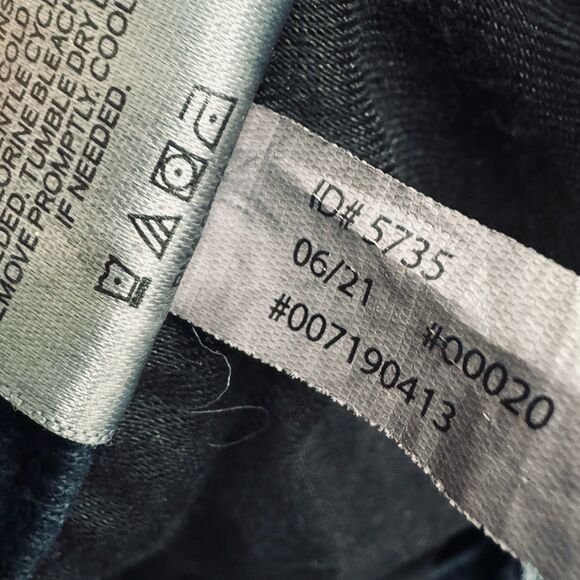 Express Skinny Mid Rise Jeans 10 (31x29) Dark Wash Blue Super Stretch Womens - Picture 7 of 11